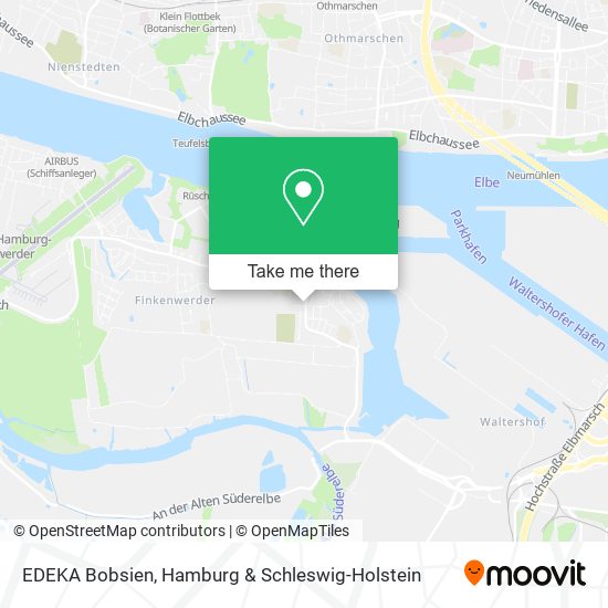 EDEKA Bobsien map