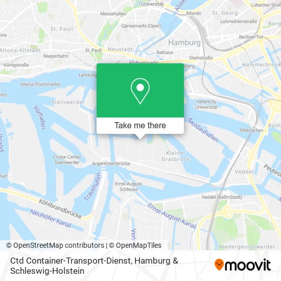 Карта Ctd Container-Transport-Dienst