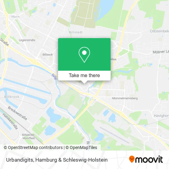 Карта Urbandigits