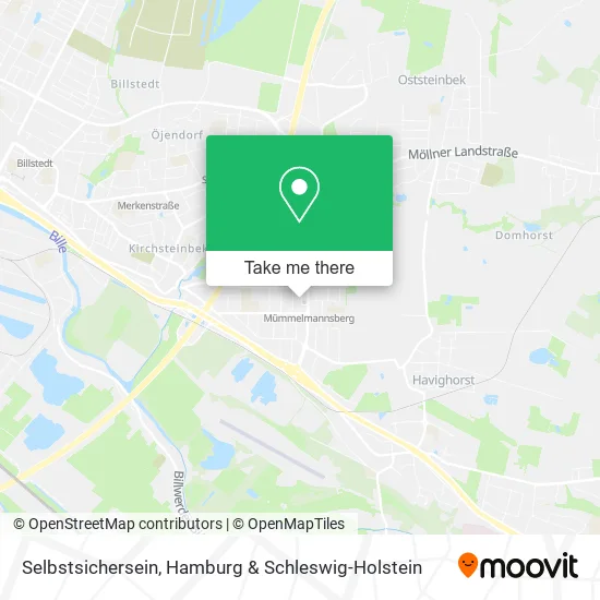 Selbstsichersein map