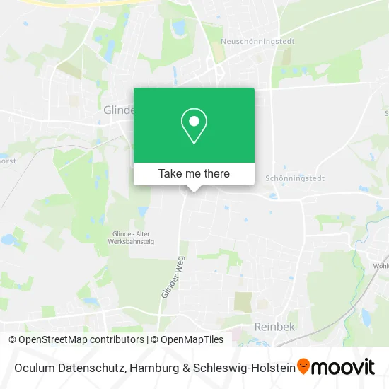 Карта Oculum Datenschutz