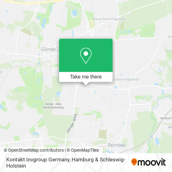 Карта Kontakt Invgroup Germany