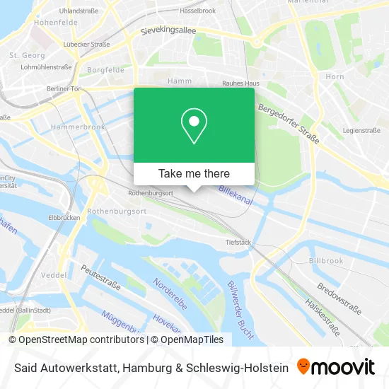 Карта Said Autowerkstatt