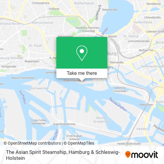 The Asian Spirit Steamship map