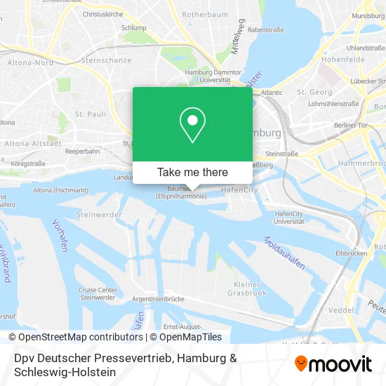 Карта Dpv Deutscher Pressevertrieb