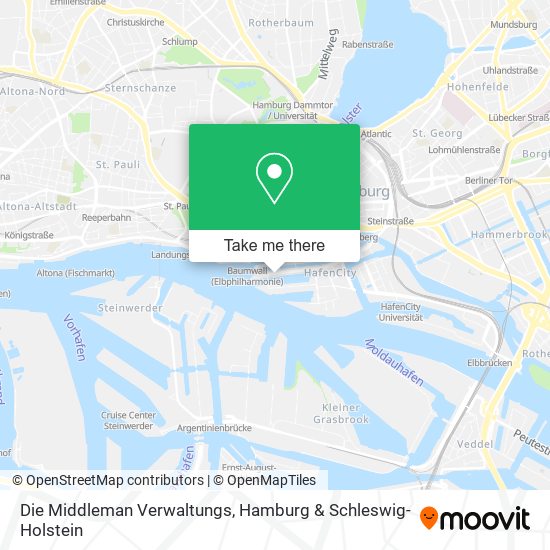 Die Middleman Verwaltungs map