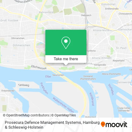 Карта Prosecura Defence Management Systems