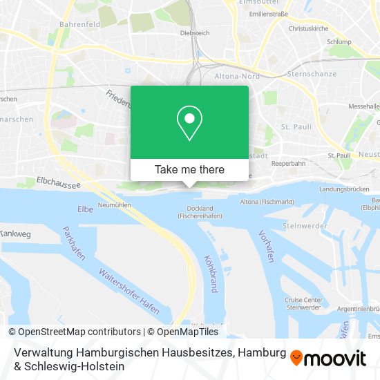 Verwaltung Hamburgischen Hausbesitzes map