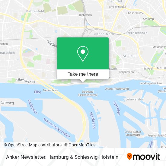 Anker Newsletter map