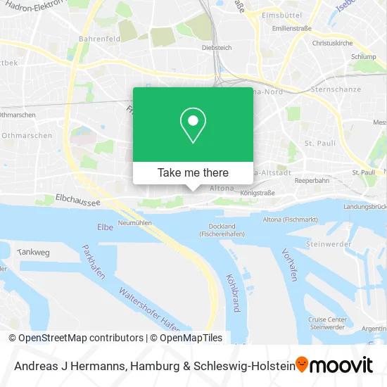 Карта Andreas J Hermanns