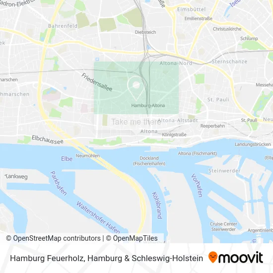 Карта Hamburg Feuerholz