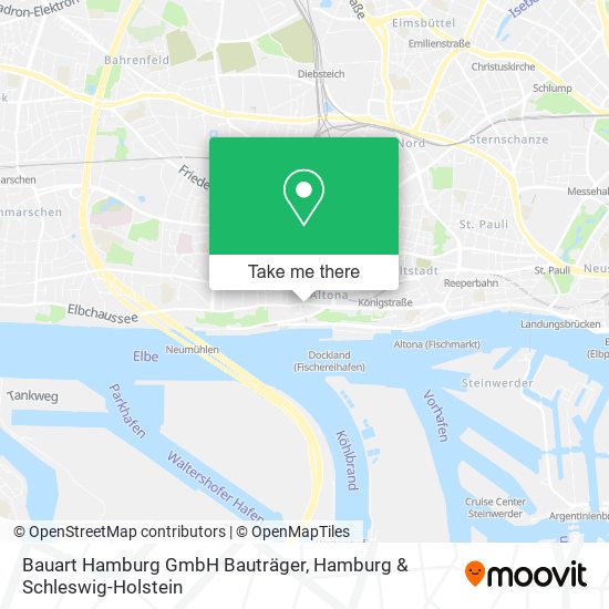 Bauart Hamburg GmbH Bauträger map