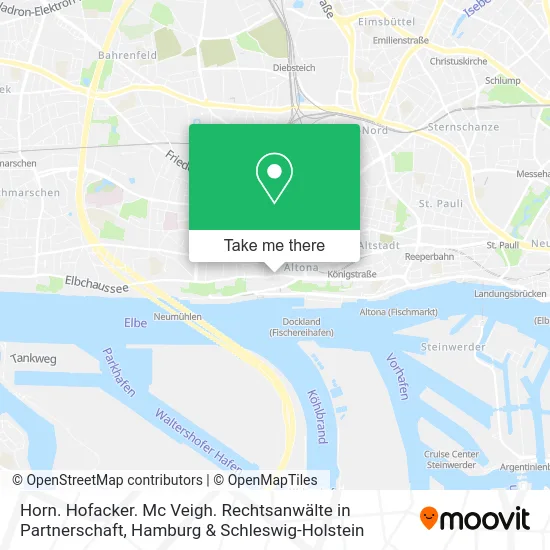 Карта Horn. Hofacker. Mc Veigh. Rechtsanwälte in Partnerschaft