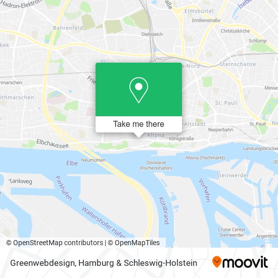 Greenwebdesign map