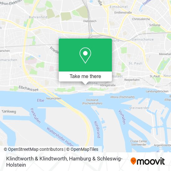 Klindtworth & Klindtworth map