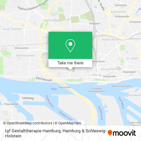 Igf Gestalttherapie Hamburg map