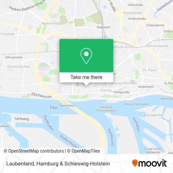 Карта Laubenland