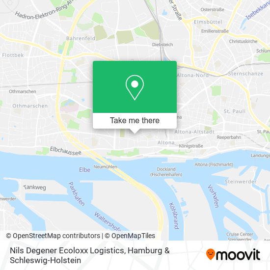 Nils Degener Ecoloxx Logistics map