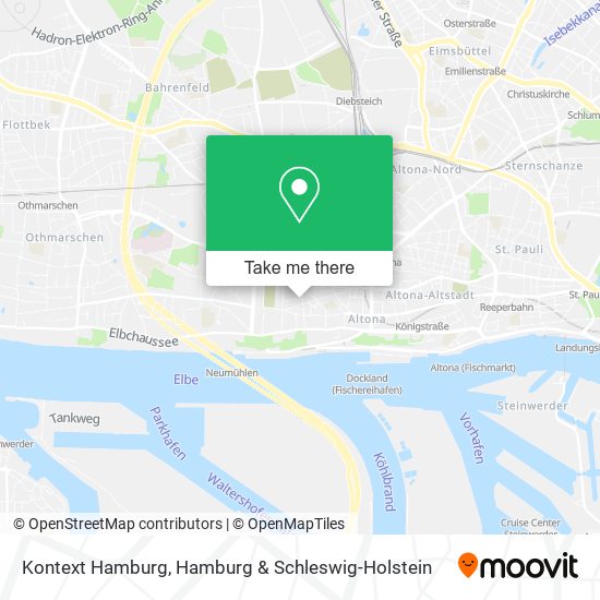 Kontext Hamburg map