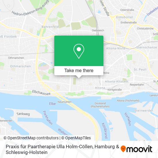 Praxis für Paartherapie Ulla Holm-Cöllen map