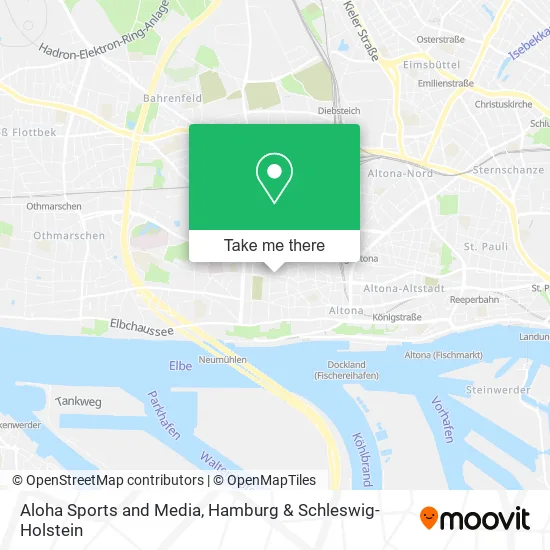 Карта Aloha Sports and Media