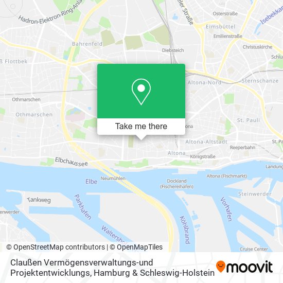 Claußen Vermögensverwaltungs-und Projektentwicklungs map