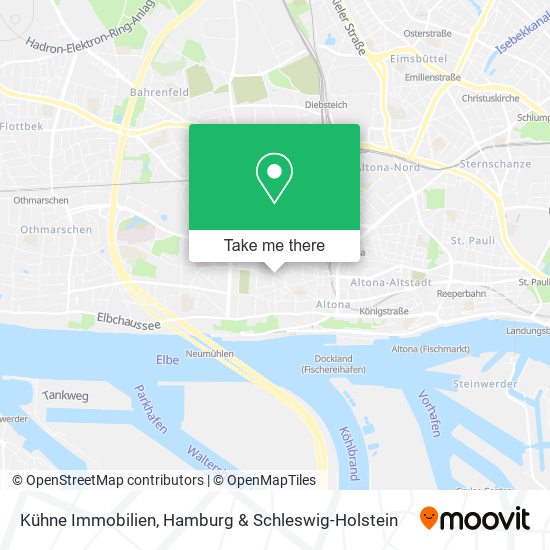Kühne Immobilien map