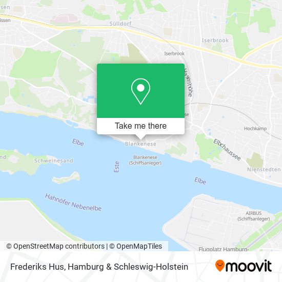 Frederiks Hus map