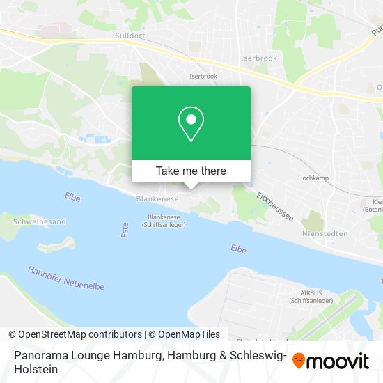 Карта Panorama Lounge Hamburg