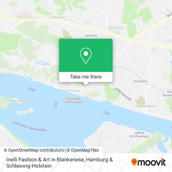 Inelli Fashion & Art in Blankenese map