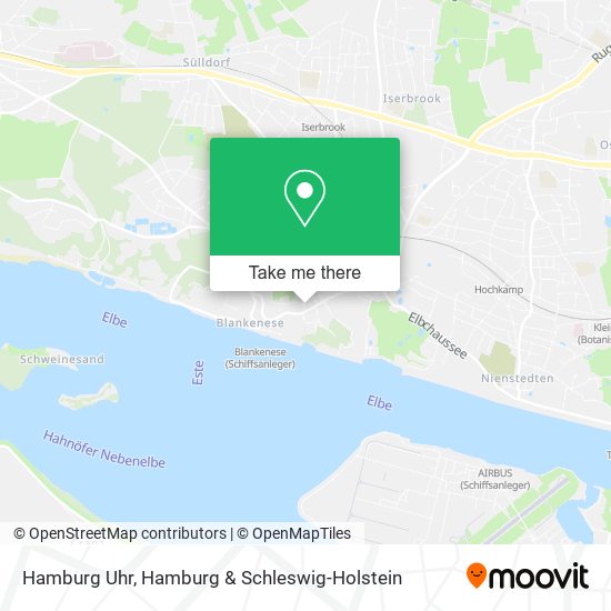 Карта Hamburg Uhr