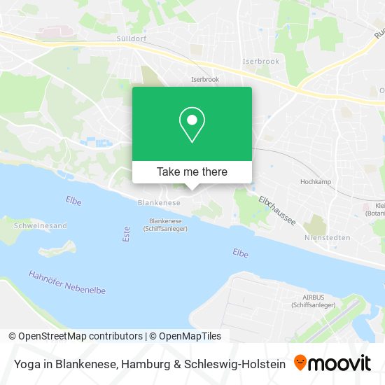 Карта Yoga in Blankenese