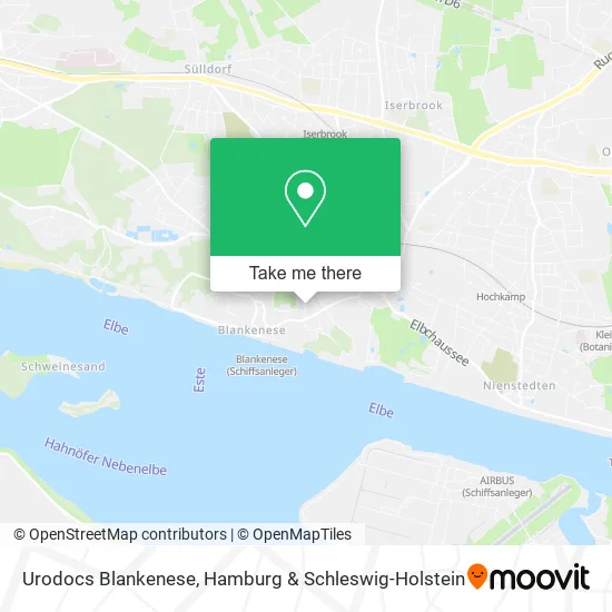 Карта Urodocs Blankenese