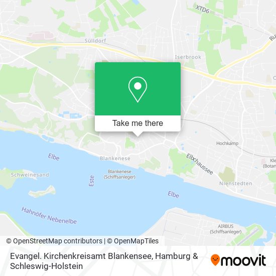 Evangel. Kirchenkreisamt Blankensee map