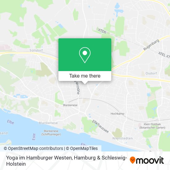 Yoga im Hamburger Westen map