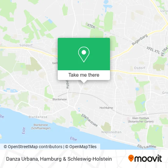 Карта Danza Urbana