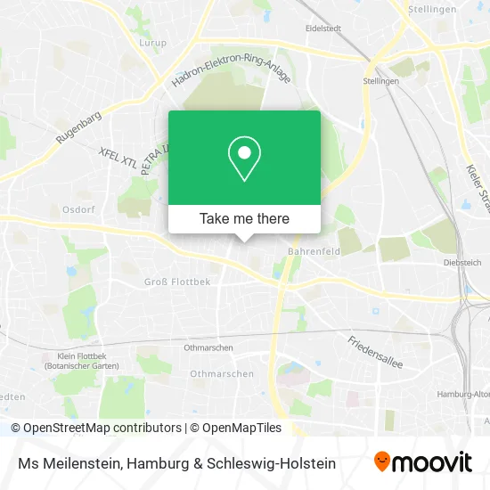 Карта Ms Meilenstein