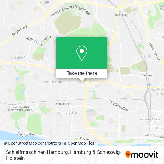 Schleifmaschinen Hamburg map