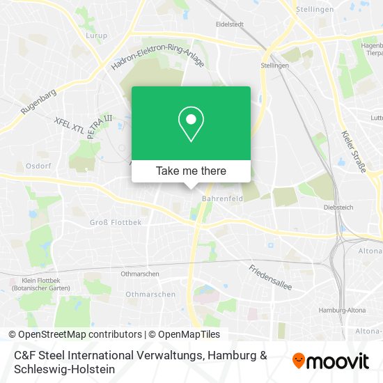 C&F Steel International Verwaltungs map