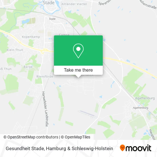 Карта Gesundheit Stade
