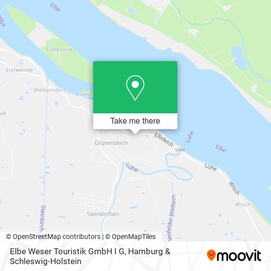 Карта Elbe Weser Touristik GmbH I G