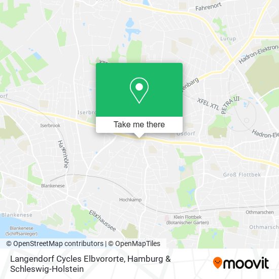 Langendorf Cycles Elbvororte map