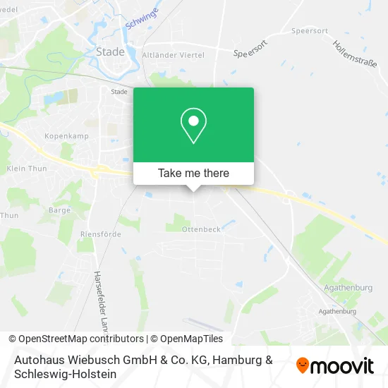 Карта Autohaus Wiebusch GmbH & Co. KG