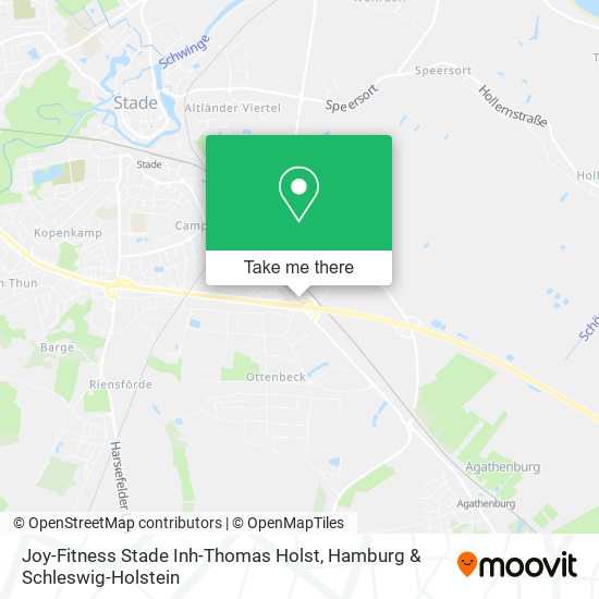 Joy-Fitness Stade Inh-Thomas Holst map