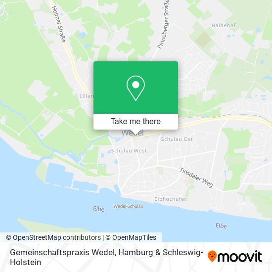 Gemeinschaftspraxis Wedel map