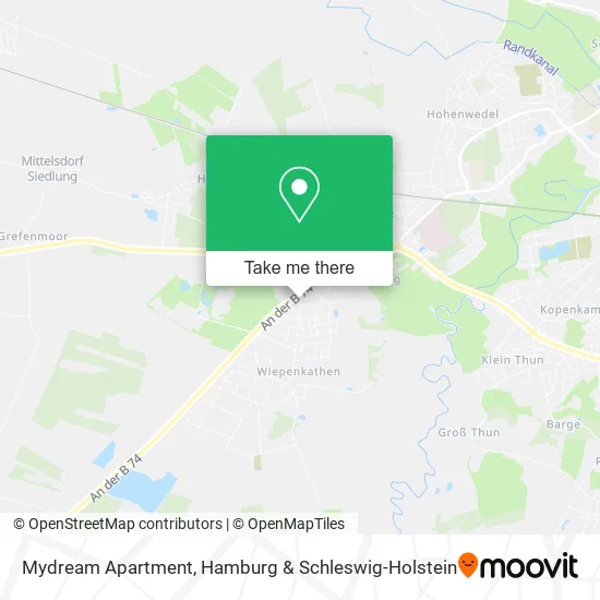 Карта Mydream Apartment