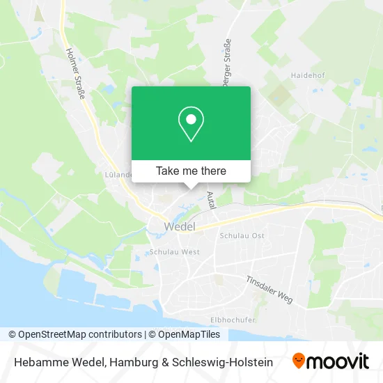 Карта Hebamme Wedel