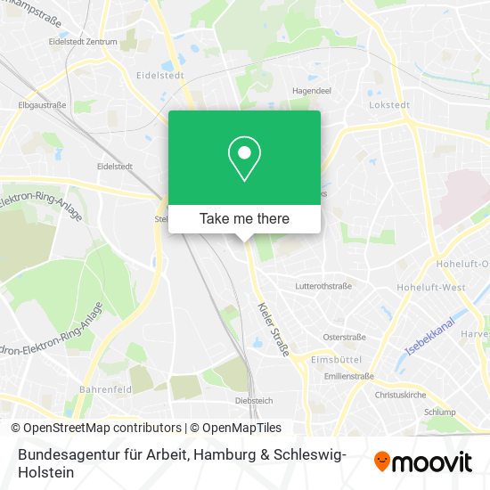 Bundesagentur für Arbeit map