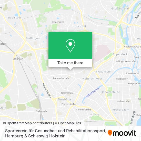 Sportverein für Gesundheit und Rehabilitationssport map