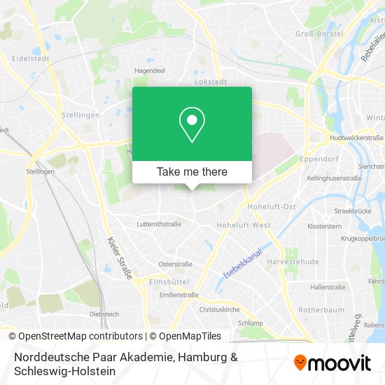 Norddeutsche Paar Akademie map